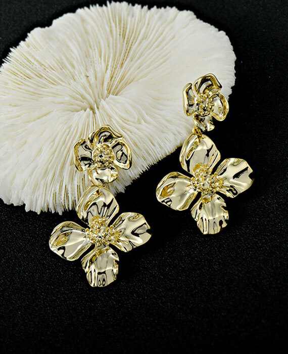 Gold-flower-earrings-925S-(1)