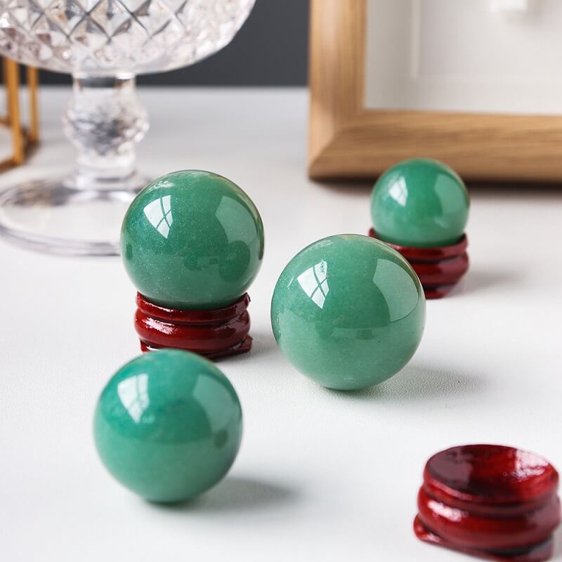 Green Aventurine Sphere Crystal Ball 1