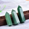 Green Aventurine Tower Quartz Point Stone