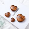Heart Tiger Eye Crystal Stone Carving