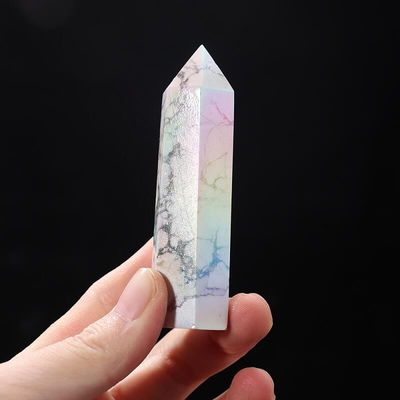 Howlite Crystal Wand 5
