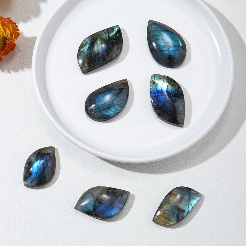 Labradorite Crystal Polished Moonstone