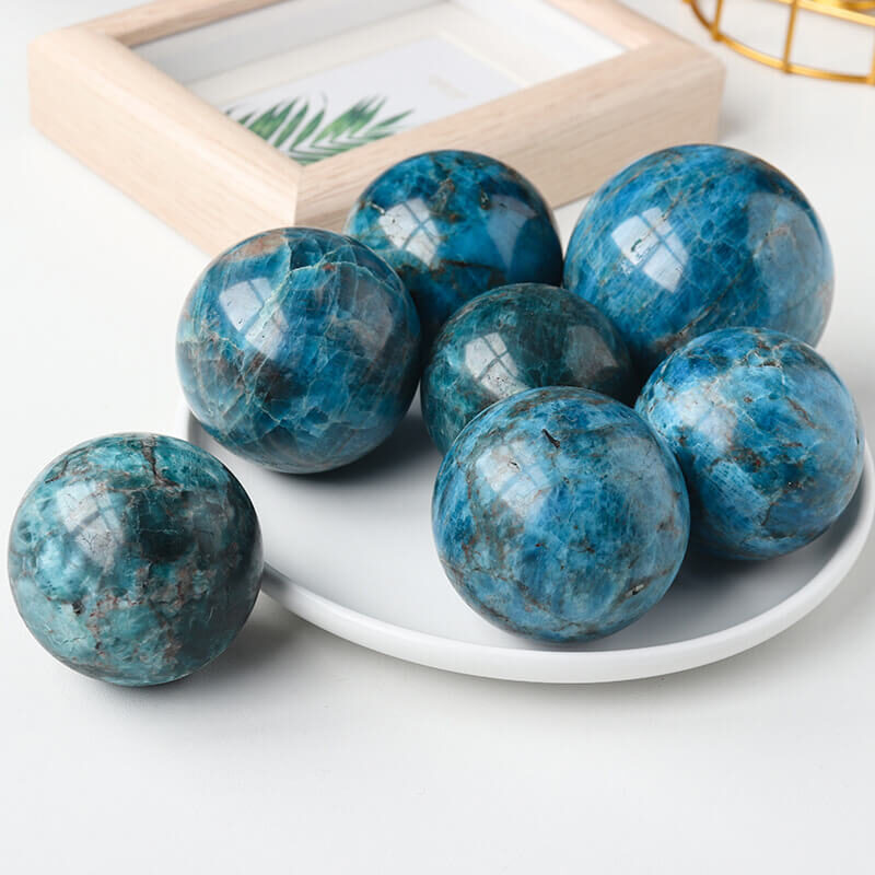 Large Apatite Sphere Crystal Ball
