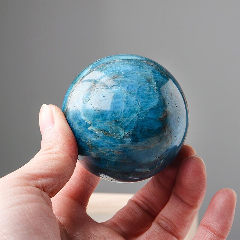 Large Apatite Sphere Crystal Ball 3