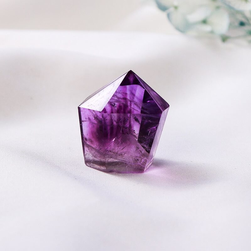 Mini Brazilian Amethyst Crystal Towar 1