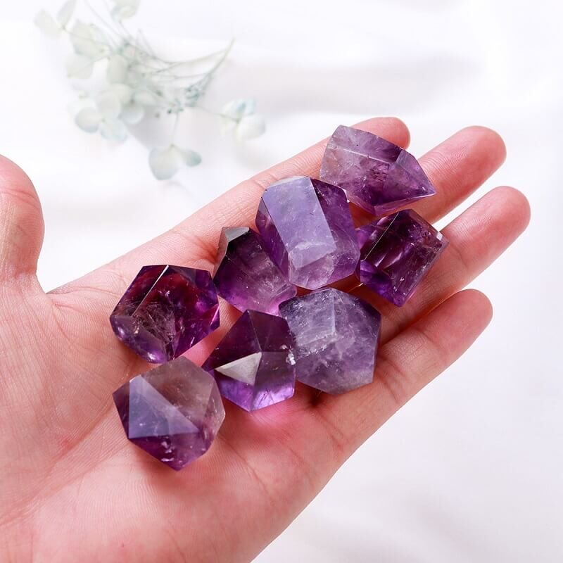Mini Brazilian Amethyst Crystal Towar 4