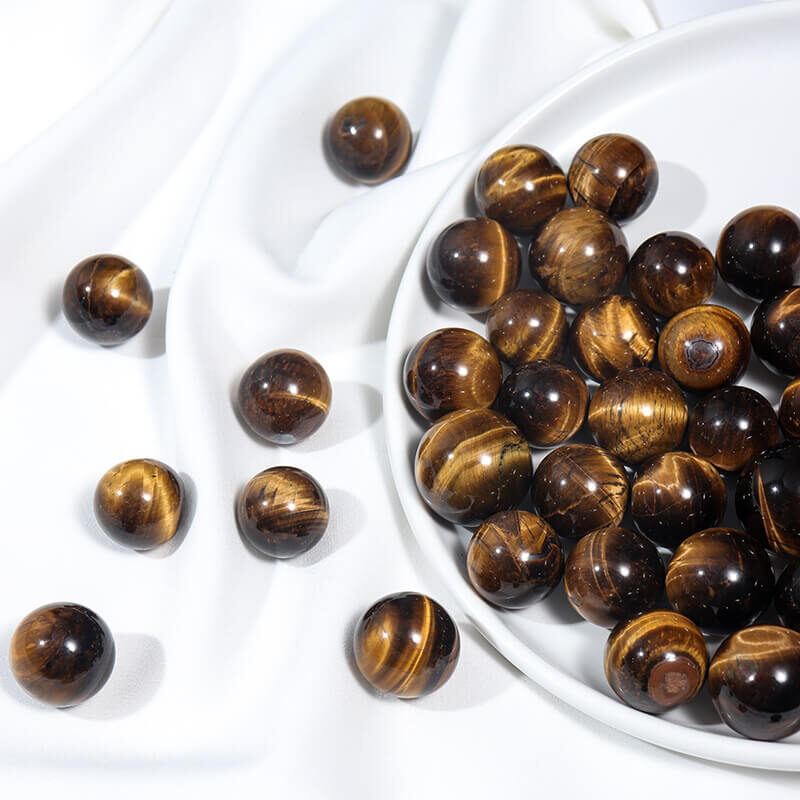 Natural Tiger Eye Sphere Crystal Ball 2