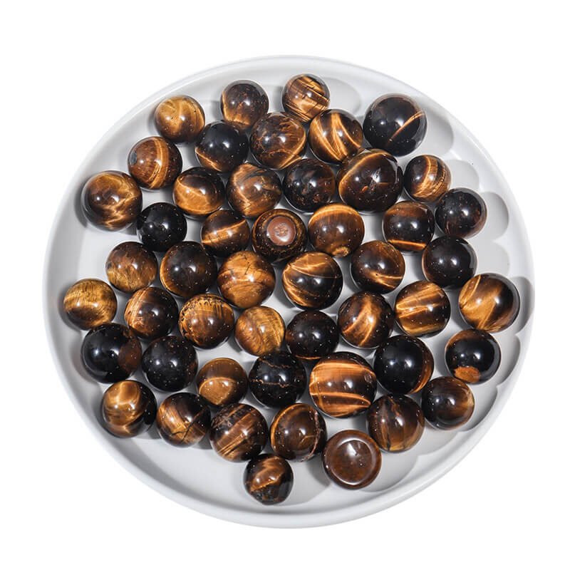 Natural Tiger Eye Sphere Crystal Ball 3