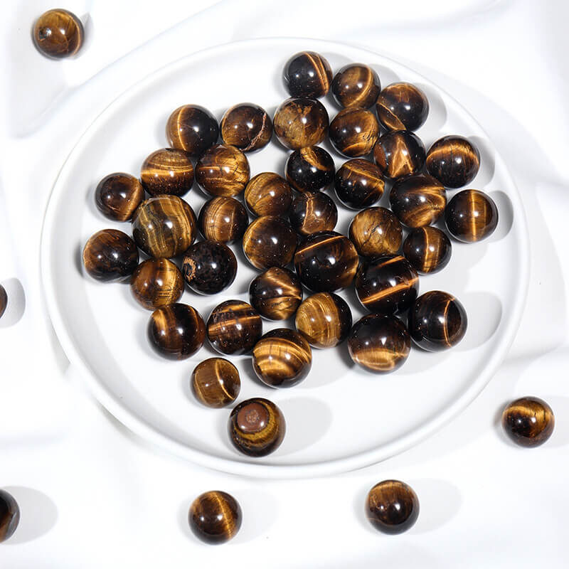 Natural Tiger Eye Sphere Crystal Ball
