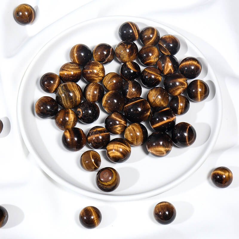 Natural Tiger Eye Sphere Crystal Ball