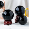 Obsidian Sphere Ball Crystal