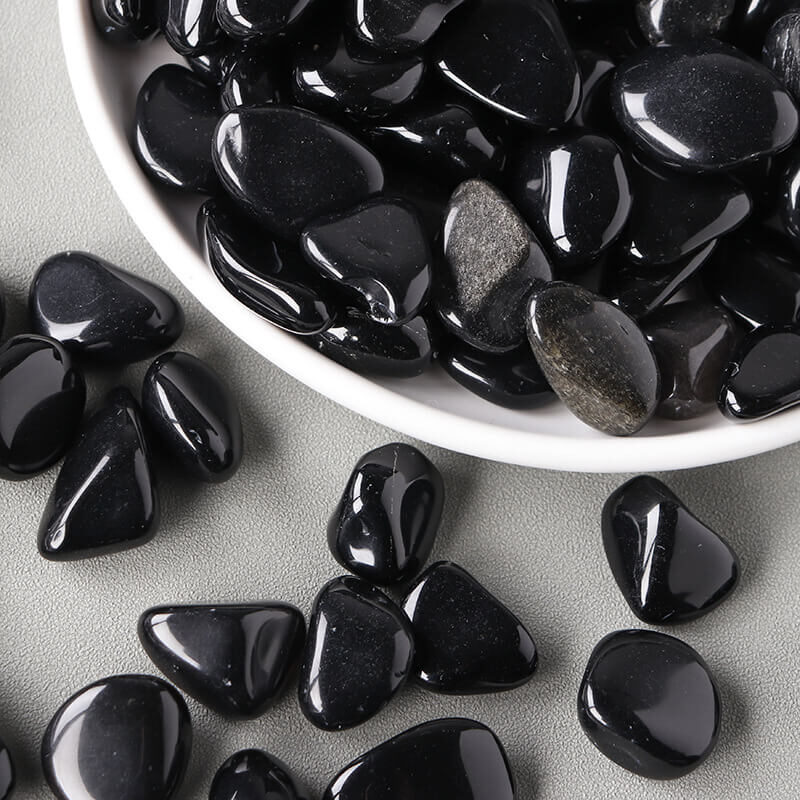 Obsidian Tumbled Stone Wholesale 2