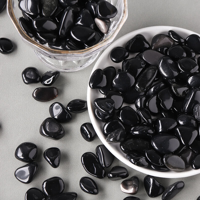 Obsidian Tumbled Stone Wholesale 3