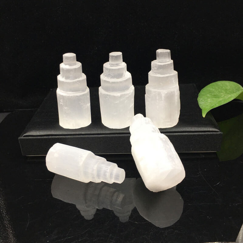 Raw Selenite Crystal Tower 4