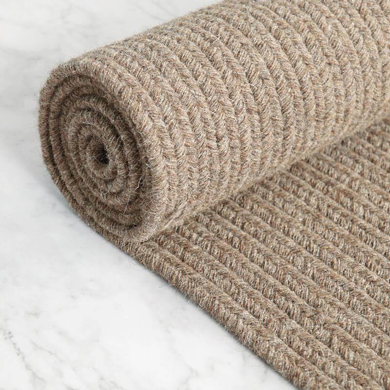 Solid Farmhouse Wool Area Rugs-3