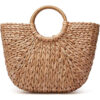 large straw bag beach handbag 1