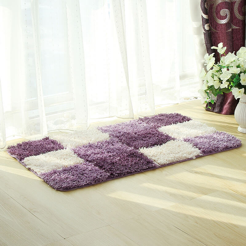 plaid rug for bathroom-5