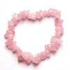 rose quartz bracelet gravel 1