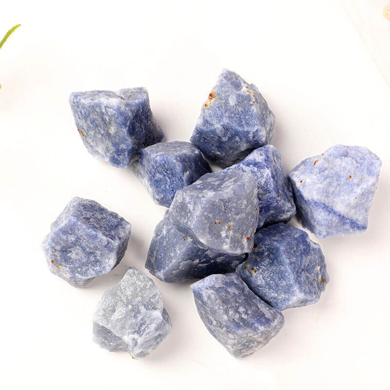 Blue Aventurine Quartz Raw Crystals 1