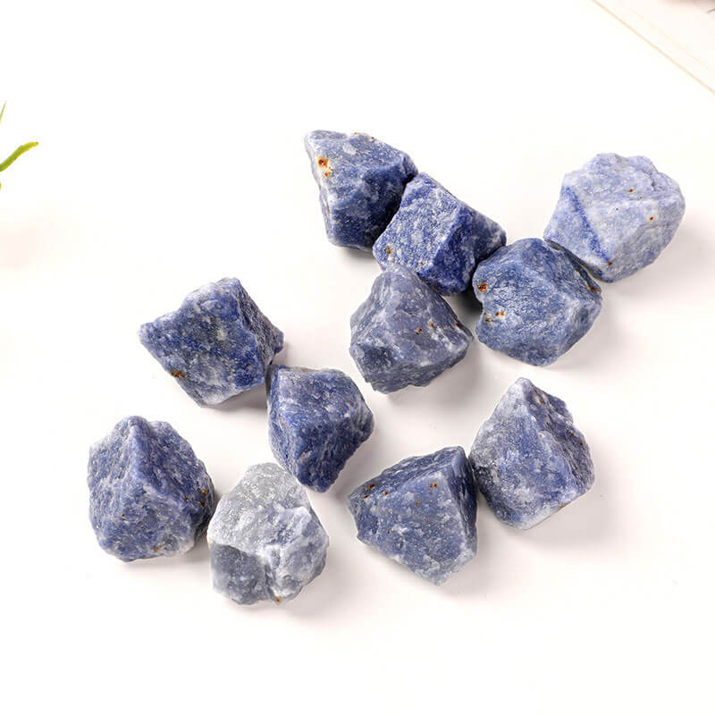 Blue Aventurine Quartz Raw Crystals 4