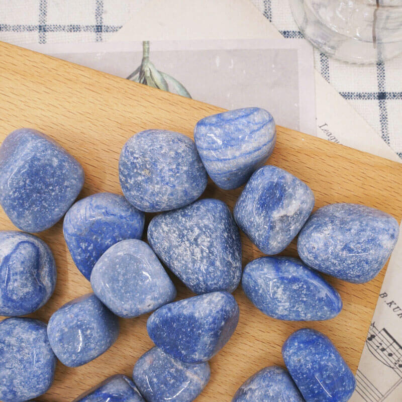Blue Aventurine Tumbled Stone Polished Gem 2