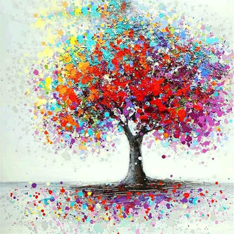 Colorful Tree Diamond Painting Kits