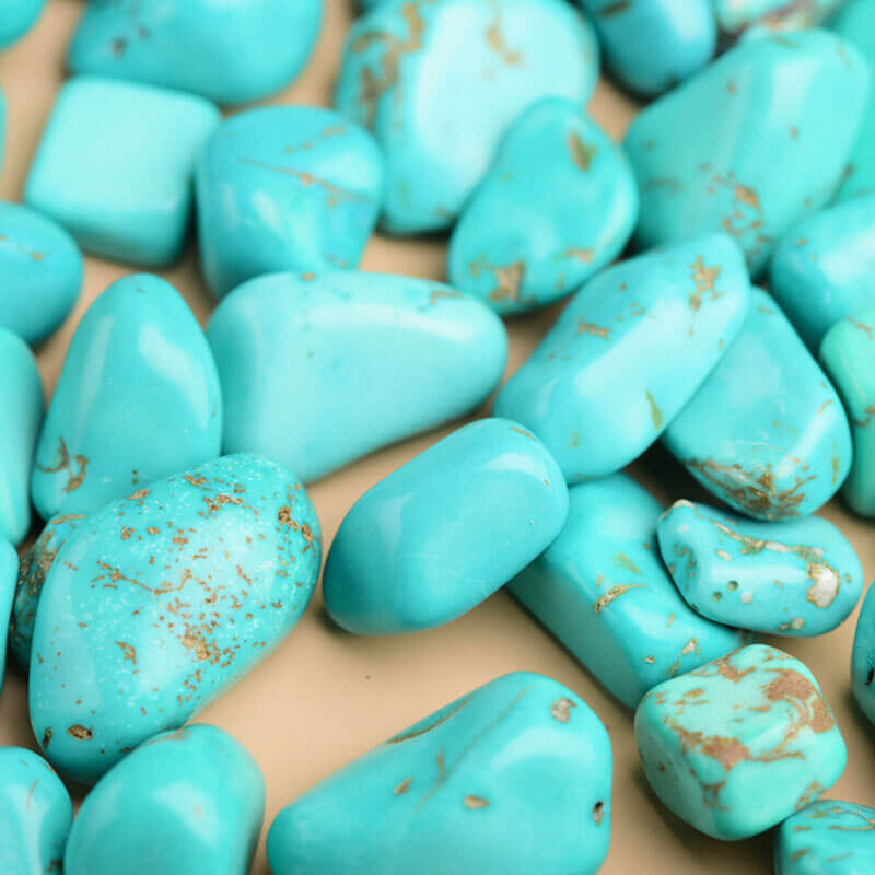 Green Howlite crushed Stone Polished Crystal 4