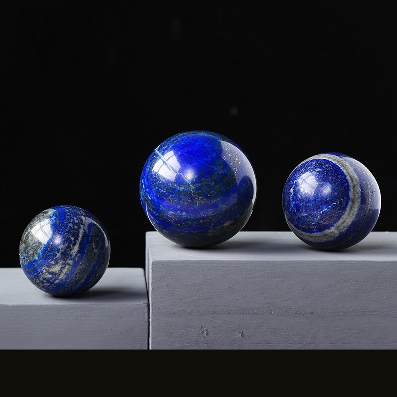 Lapis Lazuli Sphere Stone Crystal Ball 1