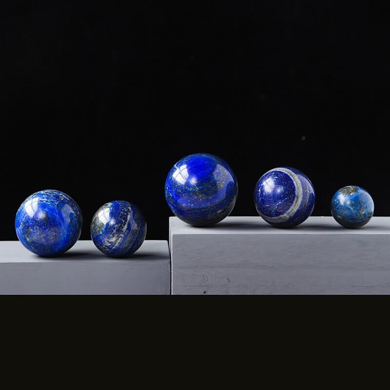 Lapis Lazuli Sphere Stone Crystal Ball 4