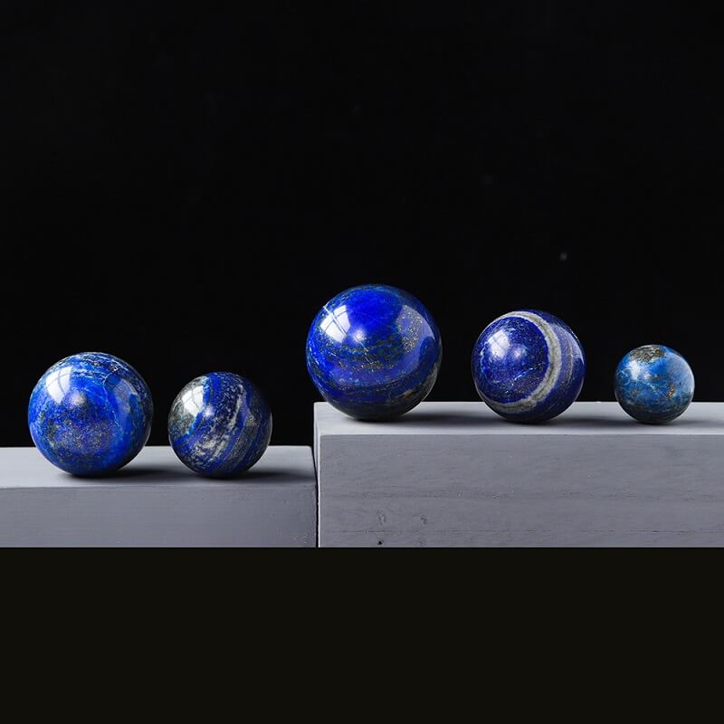 Lapis Lazuli Sphere Stone Crystal Ball (4)