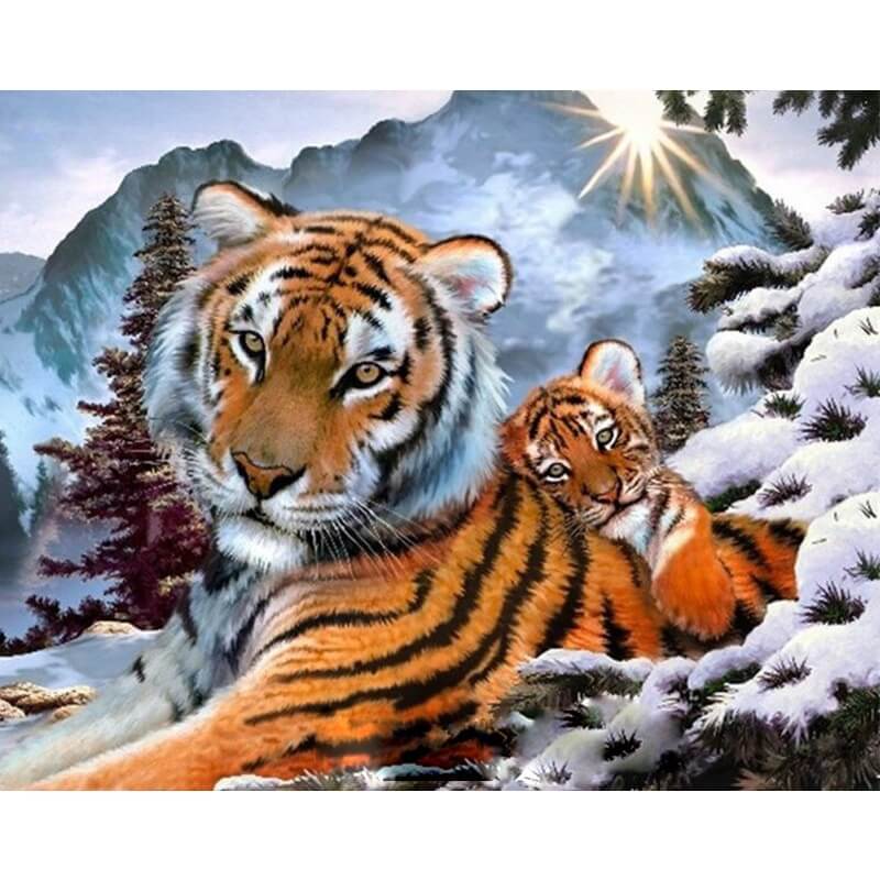 Tiger DIY Diamond Painting