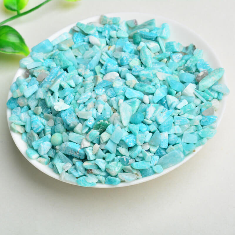 Natural Amazonite Crushed Stone Crystal 1