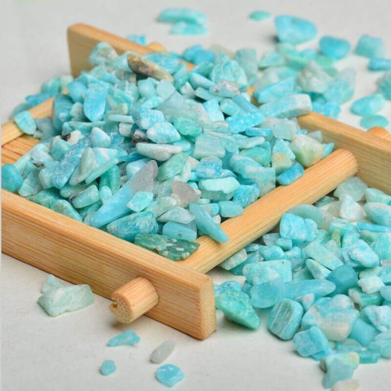 Natural Amazonite Crushed Stone Crystal