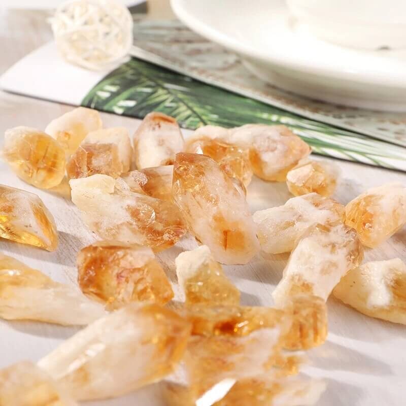 Natural Citrine Rough Yellow Quartz 2