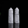 Natural Howlite Crystal Point Wand 2