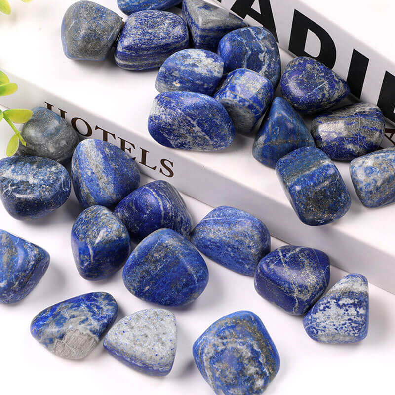 Natural Lapis Lazuli Stone Irregular Garden Decoration
