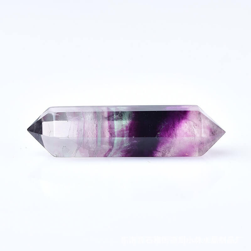 Rainbow Fluorite Double Point Tower Pillar 4