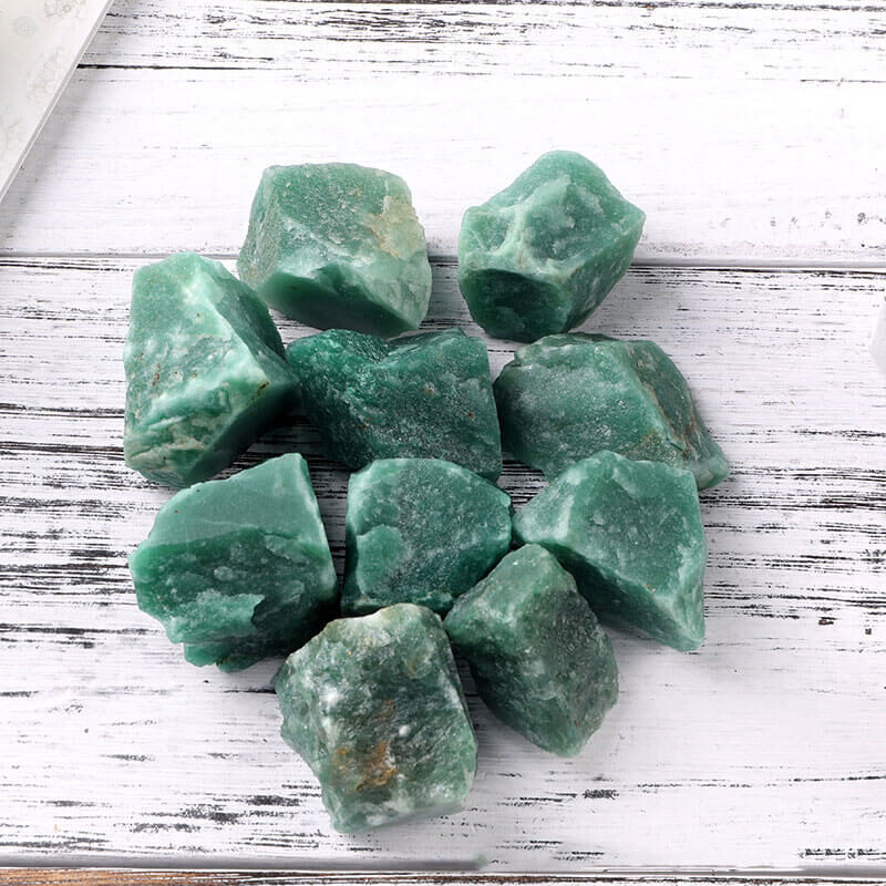 Rough Green Aventurine Crystal Healing Quartz