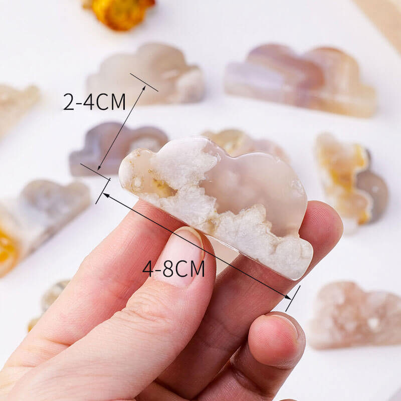 Sakura Flower Agate Cloud Carving 3