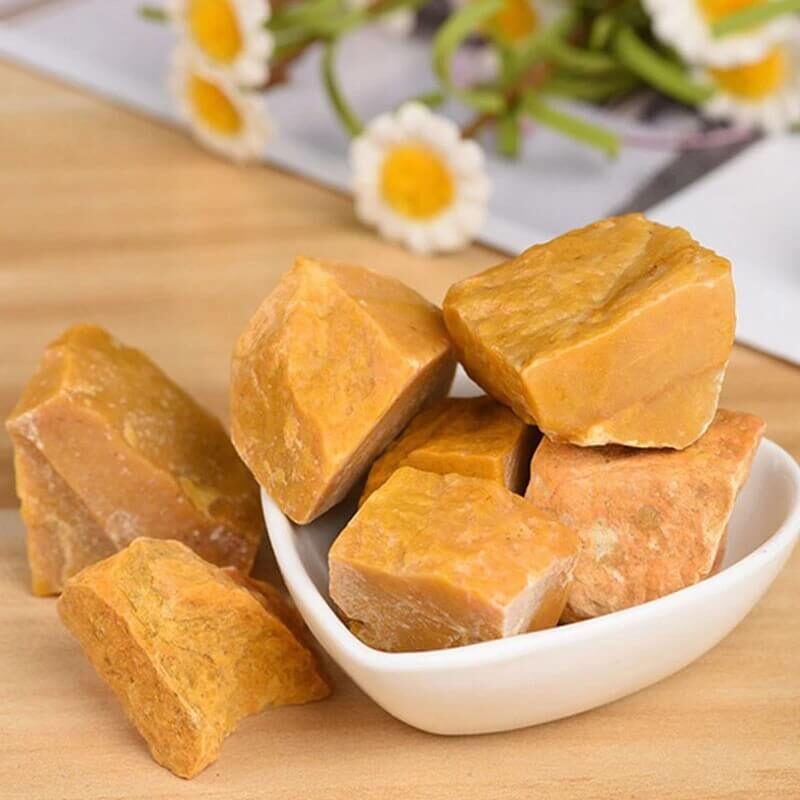 Yellow Aventurine Quartz Raw Crystals