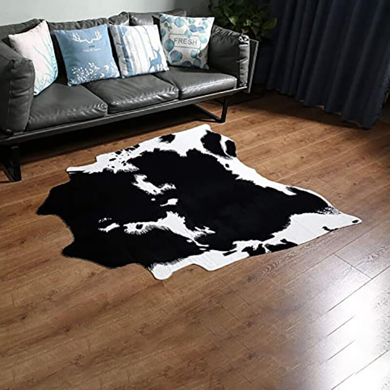cowhide rug fur area rug 7