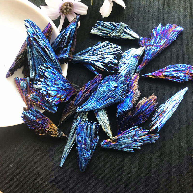 rainbow tourmaline cluster crystal stone 2