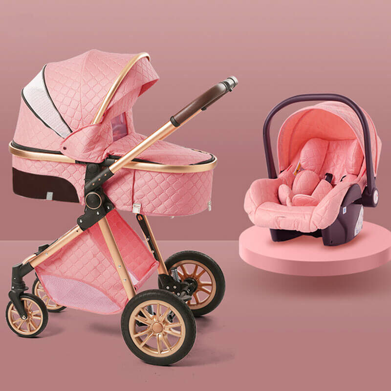 Baby Stroller 3 in 1 Stroller With Car Seat