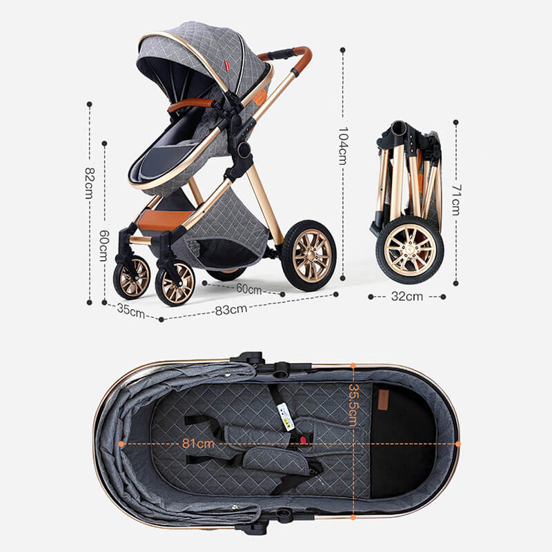 Royal Luxury Baby Stroller