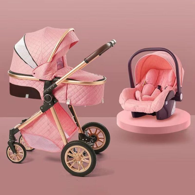 pink stroller for girl
