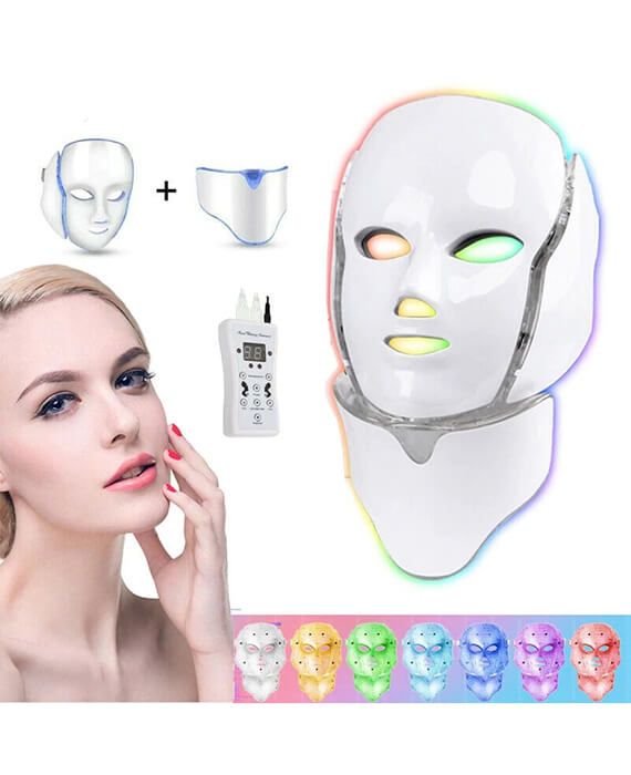 led light therapy facial mask