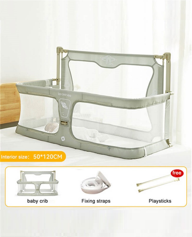 Attach To Bed Bedside Crib 2