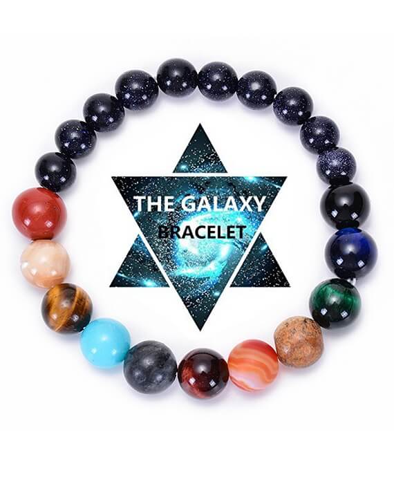 Cosmic Planets Bracelet Crystal Beaded 2