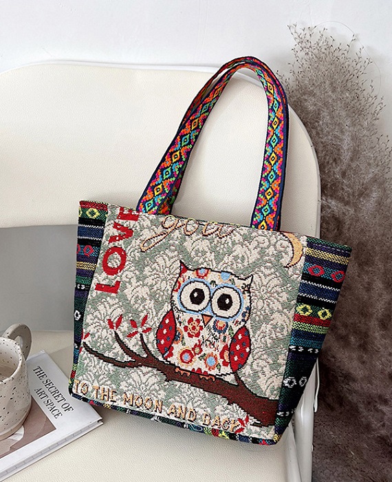 Ethnic Embroidery Exquisite Shoulder Bag Canvas Bag