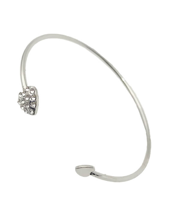Heart-shaped Gold-plated Love Bracelet Opening Bracelet-6